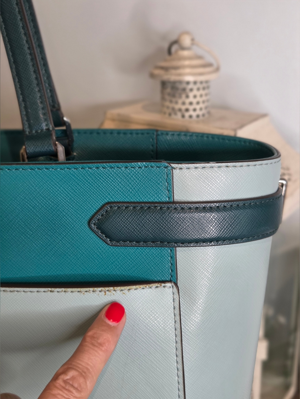 Kate Spade NY Staci Colorblock Leather Tote - Picture 4 of 16